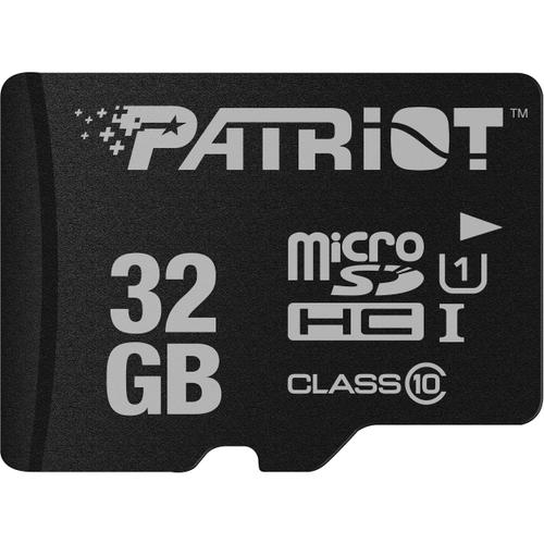 Card de memorie Patriot LX Series, 32GB, microSDHC, Clasa 10, UHS-I U1