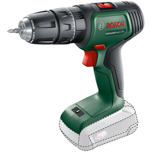 Masina de gaurit si insurubat cu percutie Bosch UniversalImpact 06039D4100, 18 V, 1450 rpm, 34 Nm, 21750 bpm, Fara acumulator/incarcator