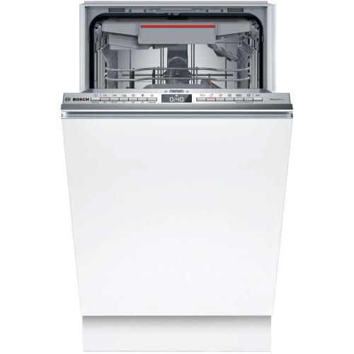 Masina de spalat vase incorporabila Bosch SPV4HMX49E, 10 seturi, 6 programe, Clasa E, Home Connect, 45 cm (Alb)