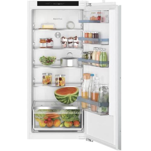 Frigider cu 1 usa incorporabil Bosch KIR41VFE0, 204 l, EcoAirflow, Iluminare LED, FreshSense, Clasa E, H 122 cm (Alb)