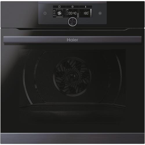 Cuptor incorporabil Haier HWO60SM5F5BH, Electric, 70 l, Autocuratare catalitica, Interfata I-Turn, Wi-Fi + Bluetooth, Softclose, Clasa A+ (Negru) - 0 | YEO