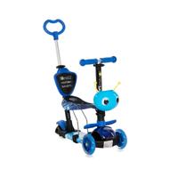 Trotineta cu scaun pentru copii Lorelli Smart Plus (Albastru)