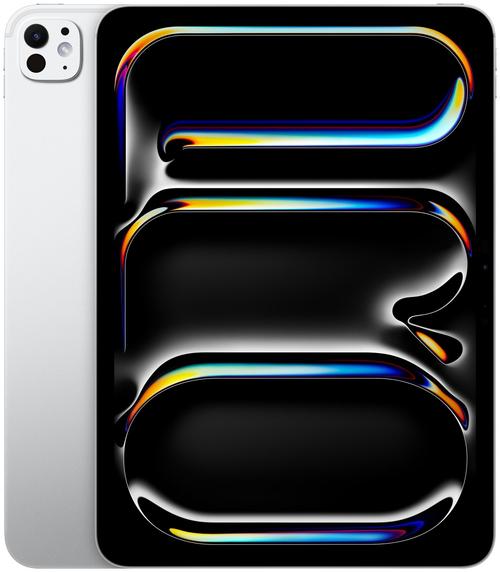 Tableta Apple iPad Pro 11 (2024), Procesor Apple M4, Ultra Retina 11inch, 16GB RAM, 2TB Flash, 12MP, LiDAR, Wi-Fi, Bluetooth, iPadOS (Argintiu)