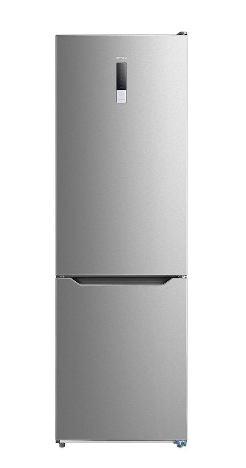Combina frigorifica Tesla RC3100FMXE 310 l Total No Frost Clasa E Display LED Iluminare LED Alarma usa Super racire si congelare H 188 cm (Inox)