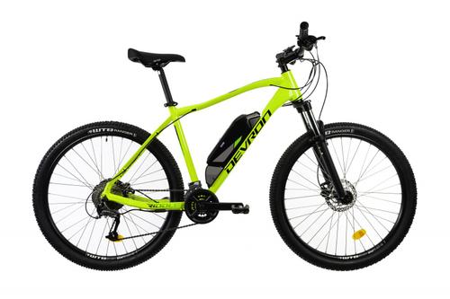 Bicicleta Electrica Devron Riddle M1.7, roti 27.5 Inch, cadru 520 mm, motor 250W, baterie 36V/10.4Ah,  viteza 25km/h, autonomie 50-70km (Verde)