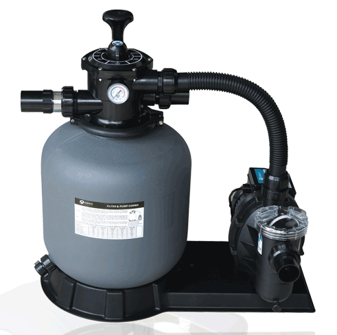 Sistem filtrare piscine Emaux FSP650 debit 15,6mc/h compus din pompa + filtru