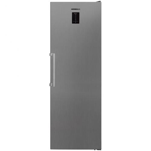 Congelator Heinner HFF-V280NFXE++, 279 l, 7 sertare, No Frost, Control electronic, Alarma usa deschisa, Freezer Shield, Clasa E, H 186 cm (Inox)