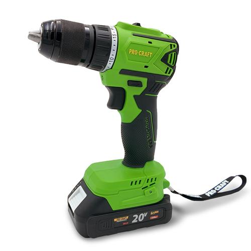 Autofiletanta cu acumulator ProCraft PA18LiN, 20 V DC, 2 Ah, 0-600/0-2100 rpm