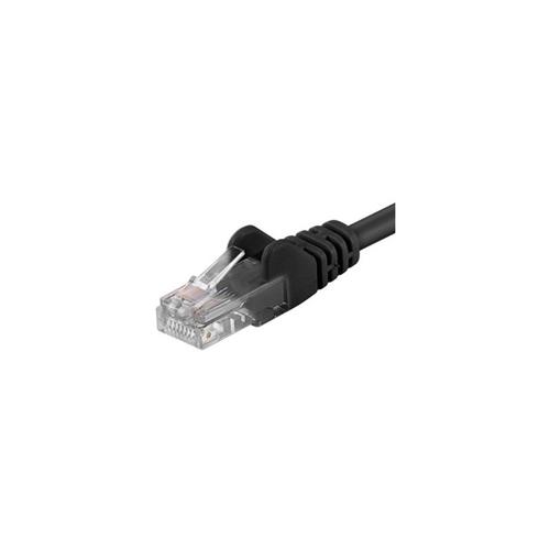 Patchcord UTP PremiumCord RJ45-RJ45 Cat.5e 10m, Negru