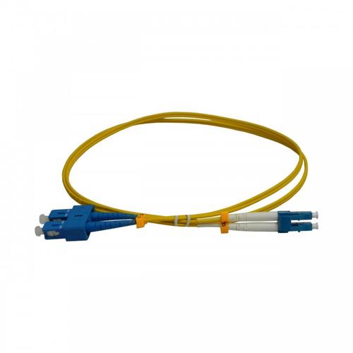 Patchcord FO SC/PC-LC/PC Emtex, SM OS2 9/125, manta LSZH 3.0mm, duplex, 10m