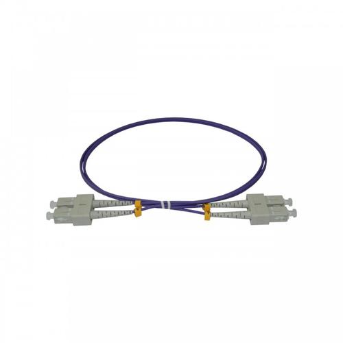 Patchcord FO SC/PC-SC/PC Emtex, MM OM4 50/125, manta LSZH 3.0mm, duplex, 2m