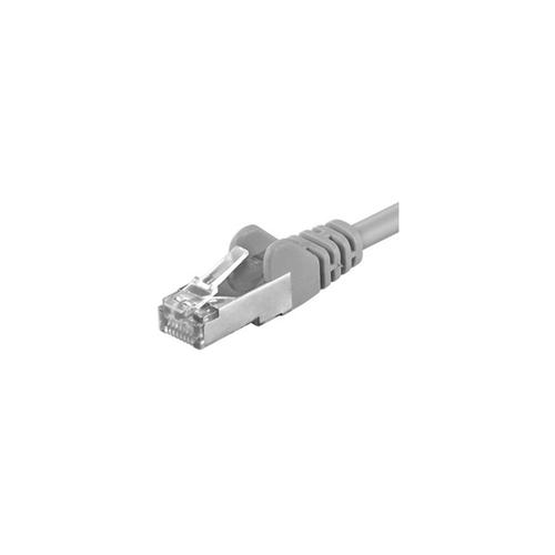 Patchcord SFTP PremiumCord RJ45-RJ45 Cat.6A LSOH, 10m, Gri
