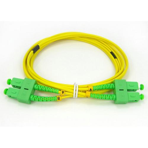 Patchcord SC/APC-SC/APC Emtex, SM OS2 50/125, manta LSZH 3.0mm, duplex 2m