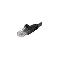 Patchcord UTP PremiumCord RJ45-RJ45 Cat.6, 1.5m, Negru