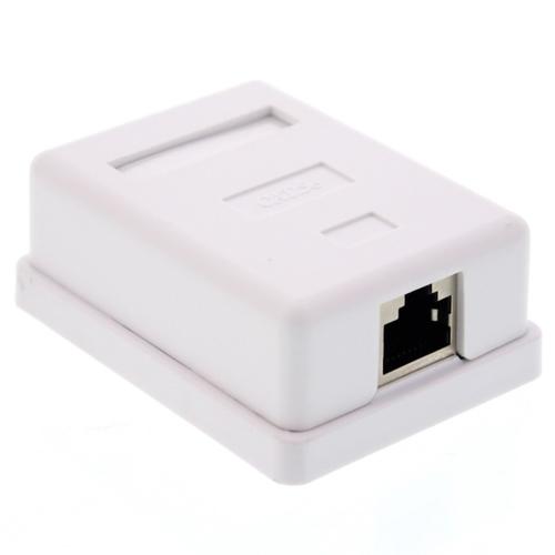 Priza FTP simpla aplicata cat.5e, EMTEX EMT-FTP5E-1P-PT