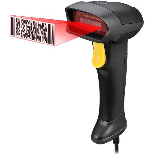 Cititor coduri de bare Adesso NuScan 2500TU, 2D, antimicrobial (Negru)