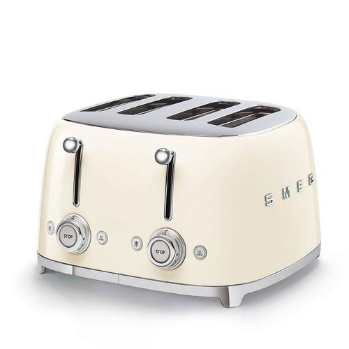 Prajitor de paine Smeg TSF03CREU, 2000 W, 6 trepte (Crem)