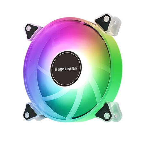 Ventilator Segotep Romantic 120mm iluminare Rainbow - 0 | YEO