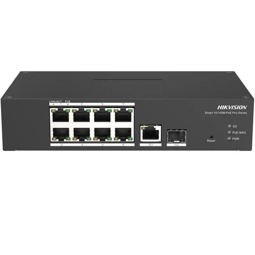 Switch 8 porturi PoE Hikvision DS-3T1310P-SI/HS prezinta 8 × 10/100 Mbps PoE port,1 × 1 Gbps RJ45 Switch 8 porturi PoE Hikvision DS-3T1310P-SI/HS prezinta 8 × 10/100 Mbps PoE port,1 × 1 Gbps RJ45