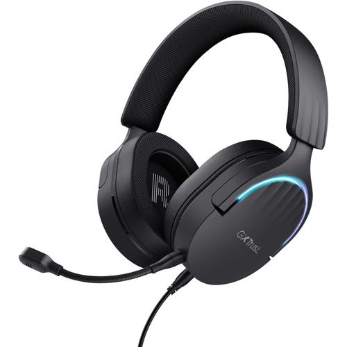 Casti Stereo Gaming Trust GXT 490P Fayzo, Surround 7.1, Banda ajustabila, Iluminare LED, Microfon (Negru) Casti Stereo Gaming Trust GXT 490P Fayzo, Surround 7.1, Banda ajustabila, Iluminare LED, Microfon (Negru)