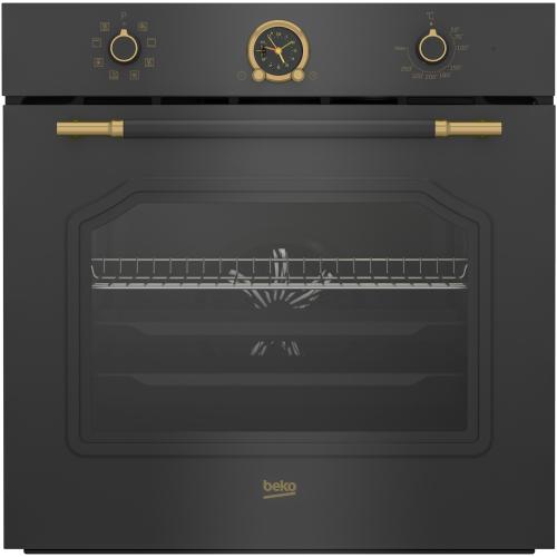 Cuptor incorporabil Beko RBIM19200AD, Electric, 72 l, 3D Cooking, Grill, Defrost, Fan Assisted cooking (Antracit)