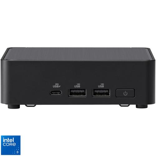 Calculator Barebone Asus NUC 14 Pro RNUC14RVKI300000I cu procesor Intel® Core™ 3 100U pana la 4.7 GHz, fara RAM, fara stocare, Intel® Graphics, No OS (Negru) - 0 | YEO
