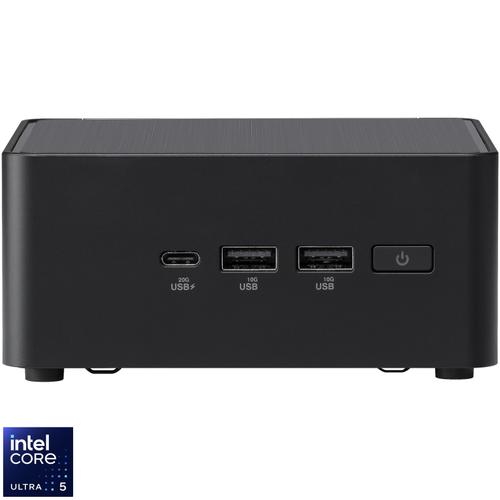 Calculator Barebone Asus NUC 14 Pro RNUC14RVHU500002I cu procesor Intel® Core™ Ultra 5 125H pana la 4.5 GHz, fara RAM, fara stocare, Intel® Arc™ Graphics, No OS, EU cord (Negru) - 0 | YEO