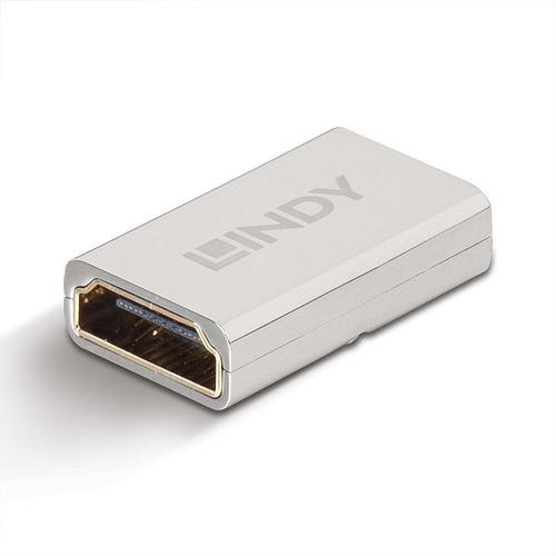 Adaptor Lindy LY-41511, HDMI 2.1, conector A HDMI Female, conector B HDMI Female, latime de banda suportata 48Gbps, rezolutie maxima 8K UHD, 4:4:4 10-bit, Gri Adaptor Lindy LY-41511, HDMI 2.1, conector A HDMI Female, conector B HDMI Female, latime de banda suportata 48Gbps, rezolutie maxima 8K UHD, 4:4:4 10-bit, Gri