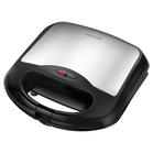 Sandwich maker SENCOR SSM4420SS, 700W, Control automat al temperaturii (Negru/Argintiu)