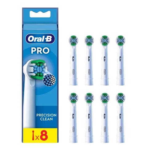 Rezerve periuta de ditni Oral-B Pro Precision Clean EB20RX-8, 8 bucati (Alb)