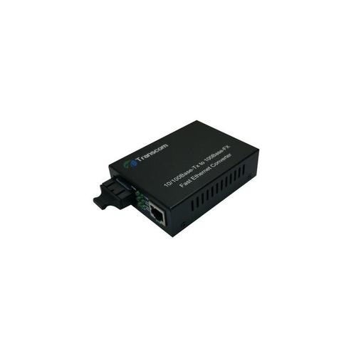 Mediaconvertor 10/100M 1550/1310nm WDM, 8 DIP switch Type B Singlemode 20km, conector SC - TRANSCOM Mediaconvertor 10/100M 1550/1310nm WDM, 8 DIP switch Type B Singlemode 20km, conector SC - TRANSCOM