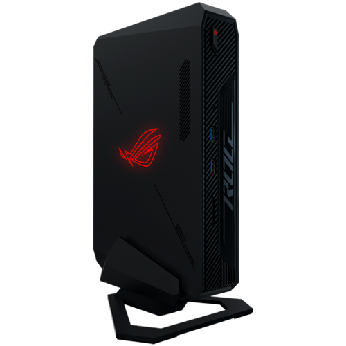 Calculator Sistem Mini PC ASUS ROG NUC Gaming RNUC14SRKU7168A2I, Procesor Intel Ultra 7 155H, 16GB DDR5, 512GB SSD, Wi-Fi, Bluetooth, NVIDIA GeForce RTX 4060, Windows 11 (Negru/Rosu)