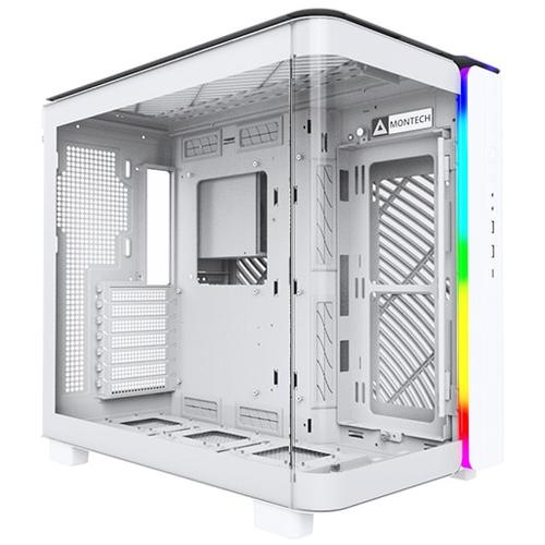 Carcasa Montech KING 95 CAMTKG95WH, Middle Tower, Tempered Glass (Alb)