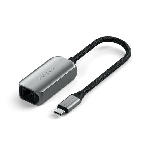 Adaptor Ethernet USB-C 2.5Gb Satechi pentru MacBook Pro, MacBook Air, iPad Pro, iPhone 15 si alte dispozitive USB-C Adaptor Ethernet USB-C 2.5Gb Satechi pentru MacBook Pro, MacBook Air, iPad Pro, iPhone 15 si alte dispozitive USB-C