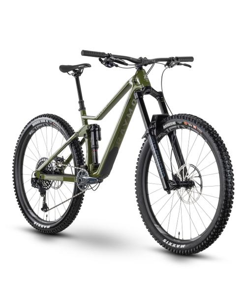 Bicicleta Full Suspension Raymon FullRay 170 10.0, roti 29 Inch, cadru aluminiu M, Verde