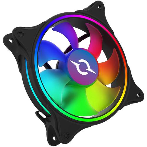 Ventilator AQIRYS Cetus 4P12DL24RGB, 120 mm