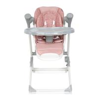 Scaun de masa si leagan electric Lorelli Ventura Peach Beige Stars, maxim 15kg, inaltime ajustabila 6 pozitii
