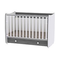 Patut balansoar Lorelli Dream White Vintage Grey, 60 x 120 cm, transformabil