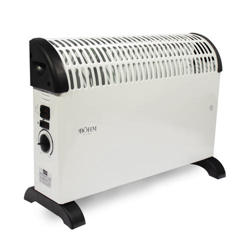 Radiator electric BÖHM BL01S, 2000 W, 220-240 V, Timer 24 h, Suprafata icalzita 25 m²