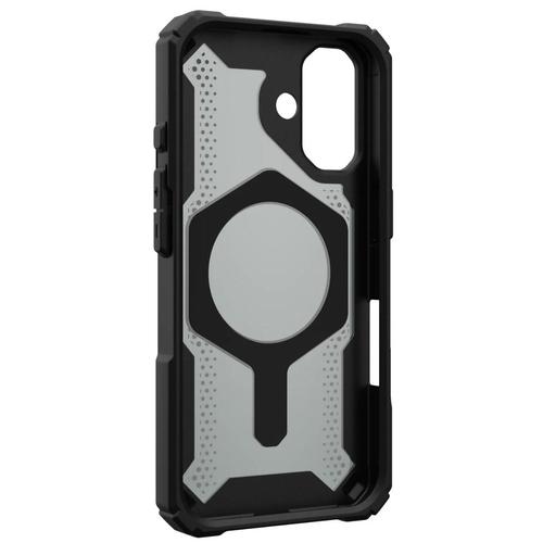 Husa Plasma XTE MagSafe UAG pentru iPhone 16, Negru/Portocaliu