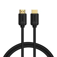 Cablu HDMI 2.0, Baseus CAKGQ-A01, 4K 60Hz, 3D, HDR, 18 Gbps, 1 m, Negru