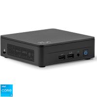 Calculator Barebone Mini PC Asus NUC 13 Pro NUC13ANKi3 cu procesor Intel® Core™ i3-1315U pana la 4.50 GHz, fara RAM, fara stocare, Intel® UHD Graphics , No OS, EU cord (Negru)