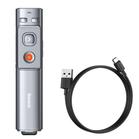 Prezentator wireless Baseus WKCD000013, Laser rosu, 100m (Gri)