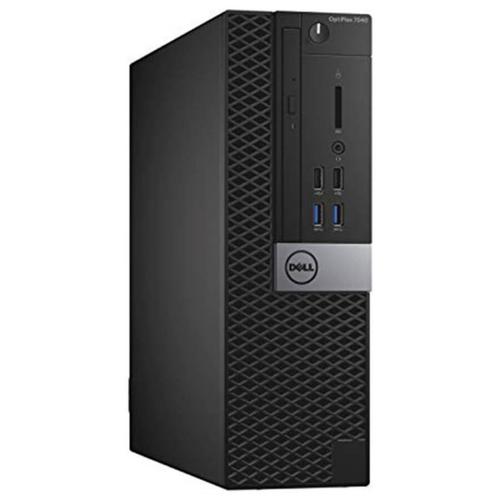 Calculator Sistem PC Refurbished DELL OptiPlex 7040 SFF, Intel Core i3-6100 3.70GHz, 8GB DDR4, 256GB SSD, DVD-ROM