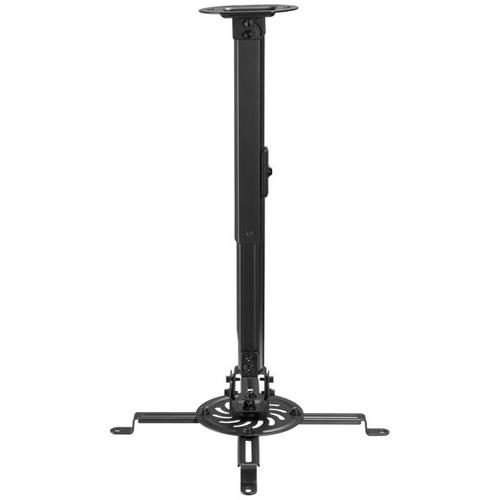 Suport de tavan videoproiector Superior SUPSTV013, Full motion, Rotatie 360°, Otel, Negru