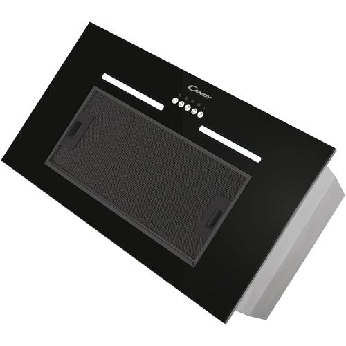 Hota incorporabila Candy CPY5MBG, Putere de absorbtie 298 mc/h, 3 viteze, LED, 52 cm (Sticla neagra)