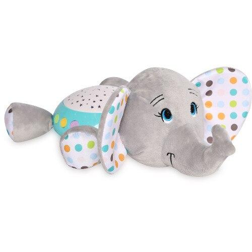 Lampa de veghe Lorelli Elephant, cu sunete si proiector
