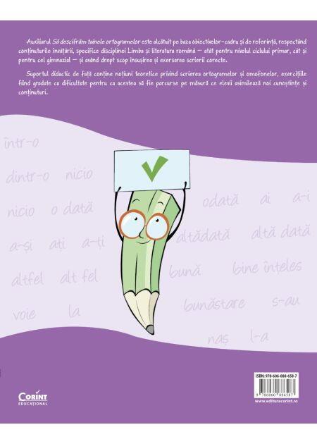 Carte Sa descifram tainele ortogramelor - 0 | YEO