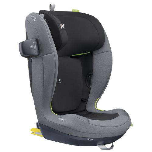 Scaun auto Swandoo Charlie i-Size Sesame Grey, 3.5 - 12 ani, Sistem ventilare, Tetiera reglabila, Sistem de protectie laterala - 0 | YEO