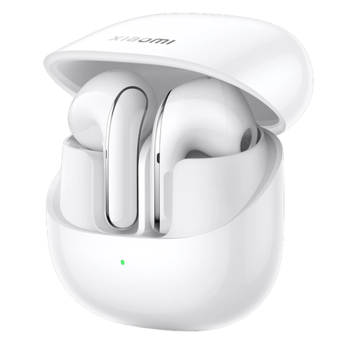 Casti True Wireless Xiaomi Buds 5 BHR8117GL, Bluetooth, ANC, Control tactil, Hi-Fi, Harman AudioEFX, IP54 (Alb)